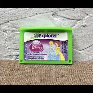 Disney Princess Pop Up Story LeapFrog Leapster Explorer Tested Cartridge Only
